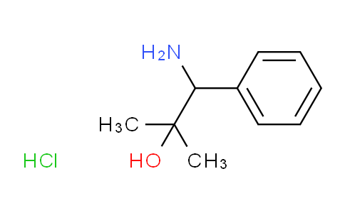 CAS No. 1127-38-4, 1-Amino-2-methyl-1-phenylpropan-2-ol hydrochloride