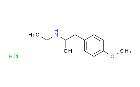 CAS No. 93963-24-7, N-Ethyl-1-(4-methoxyphenyl)propan-2-amine hydrochloride