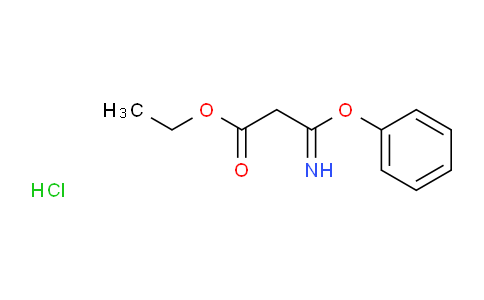 CAS No. 53461-72-6, Ethyl 3-imino-3-phenoxypropanoate hydrochloride