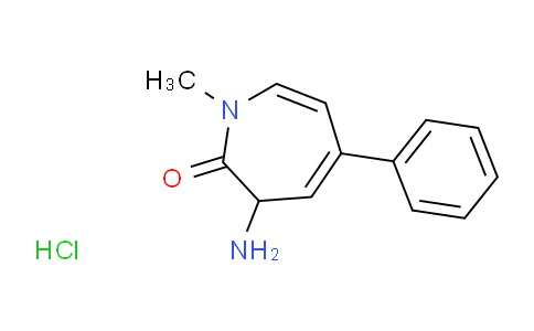 CAS No. 1116395-27-7, 3-Amino-1-methyl-5-phenyl-1H-azepin-2(3H)-one hydrochloride