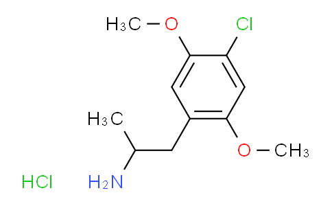 CAS No. 42203-77-0, 1-(4-Chloro-2,5-dimethoxyphenyl)propan-2-amine hydrochloride