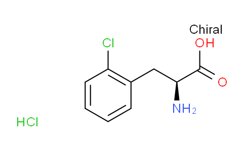 CAS No. 185030-83-5, (S)-2-Amino-3-(2-chlorophenyl)propanoic acid hydrochloride