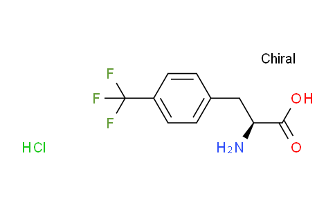 CAS No. 122839-50-3, (S)-2-Amino-3-(4-(trifluoromethyl)phenyl)propanoic acid hydrochloride