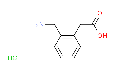 CAS No. 52067-92-2, 2-(2-(Aminomethyl)phenyl)acetic acid hydrochloride