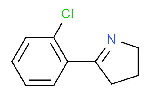 CAS No. 129540-25-6, 5-(2-Chlorophenyl)-3,4-dihydro-2H-pyrrole