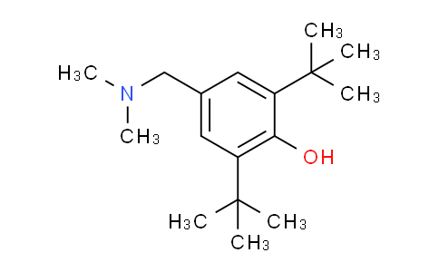 CAS No. 88-27-7, N,N-dimethyl-3,5-di-tert-butyl-4-hydroxybenzylamine