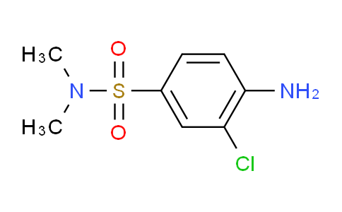 CAS No. 19021-35-3, 4-Amino-3-chloro-N,N-dimethylbenzenesulfonamide