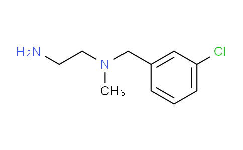 CAS No. 103264-69-3, N1-(3-Chlorobenzyl)-N1-methylethane-1,2-diamine