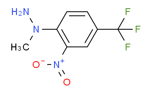 CAS No. 120940-43-4, 1-Methyl-1-(2-nitro-4-(trifluoromethyl)phenyl)hydrazine