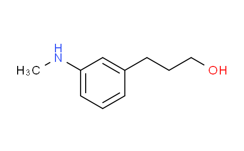CAS No. 916791-60-1, 3-(3-(Methylamino)phenyl)propan-1-ol