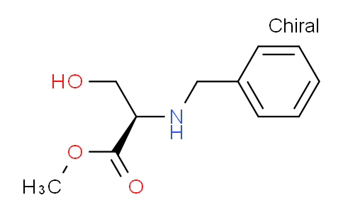 CAS No. 131110-76-4, (R)-Methyl 2-(benzylamino)-3-hydroxypropanoate