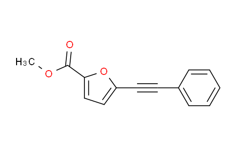 CAS No. 130423-85-7, Methyl 5-(phenylethynyl)furan-2-carboxylate