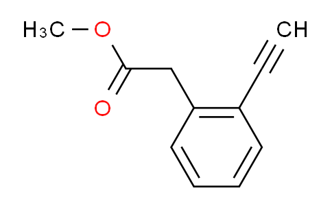 CAS No. 637348-19-7, Methyl 2-(2-ethynylphenyl)acetate