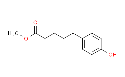 CAS No. 64201-30-5, Methyl 5-(4-hydroxyphenyl)pentanoate