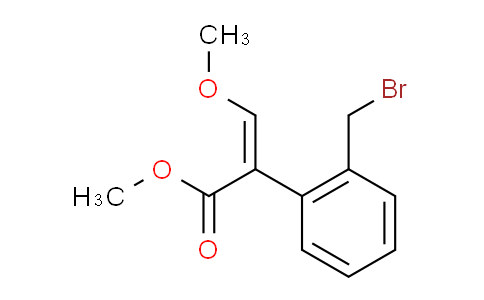 CAS No. 107048-59-9, Methyl 2-(2-bromomethylphenyl)-3-methoxyacrylate