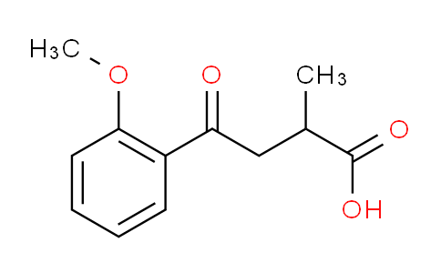 CAS No. 105254-01-1, 4-(2-Methoxyphenyl)-2-methyl-4-oxobutanoic acid
