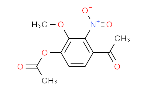 CAS No. 1260862-31-4, 4-Acetyl-2-methoxy-3-nitrophenyl acetate