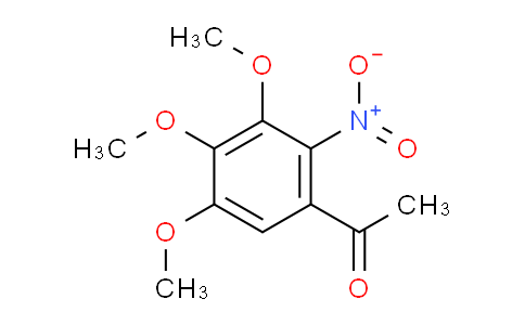 CAS No. 54173-39-6, 1-(3,4,5-Trimethoxy-2-nitrophenyl)ethanone