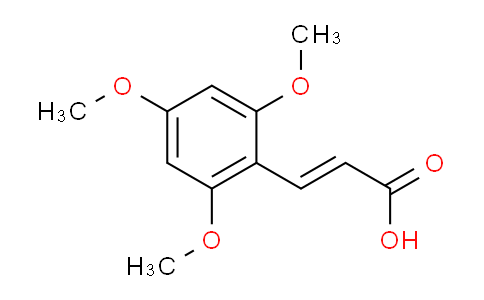 CAS No. 13063-09-7, 3-(2,4,6-Trimethoxyphenyl)acrylic acid