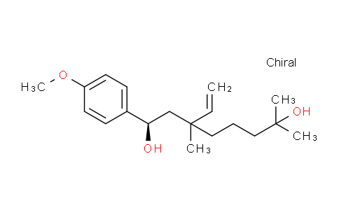 CAS No. 130675-16-0, (1R)-1-(4-Methoxyphenyl)-3,7-dimethyl-3-vinyloctane-1,7-diol