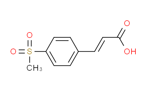 CAS No. 88899-85-8, (2E)-3-[4-(Methylsulfonyl)phenyl]propenoic acid