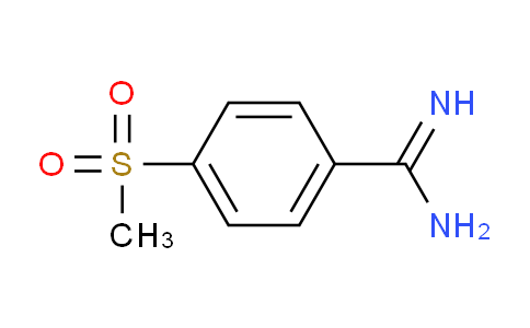 CAS No. 17574-50-4, 4-(Methylsulfonyl)benzimidamide