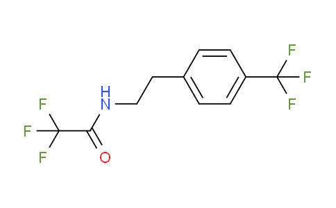 CAS No. 199678-28-9, 2,2,2-Trifluoro-N-[2-(4-trifluoromethylphenyl)ethyl]acetamide