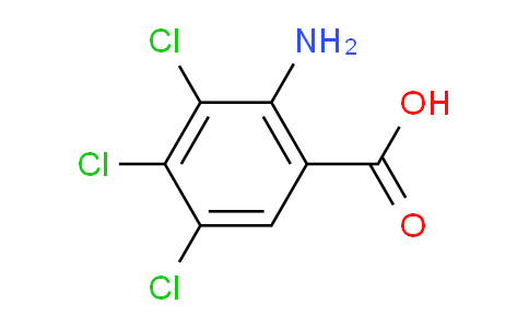 CAS No. 50419-72-2, 2-Amino-3,4,5-trichlorobenzoic acid