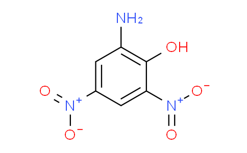 CAS No. 96-91-3, 2-Amino-4,6-dinitrophenol