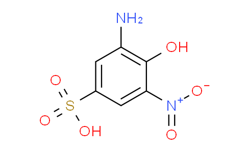 CAS No. 96-93-5, 3-Amino-4-hydroxy-5-nitrobenzenesulfonic acid