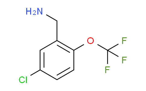 CAS No. 874821-50-8, (5-Chloro-2-(trifluoromethoxy)phenyl)methanamine
