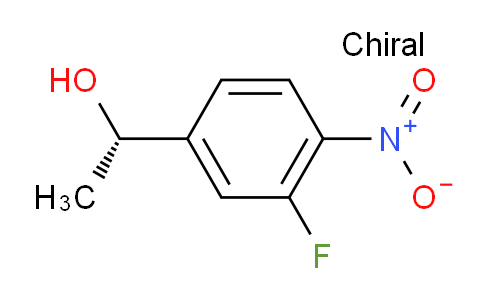 CAS No. 2097713-63-6, (S)-1-(3-fluoro-4-nitrophenyl)ethanol