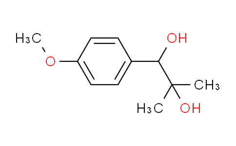 CAS No. 261930-06-7, 1-(4-methoxyphenyl)-2-methylpropane-1,2-diol