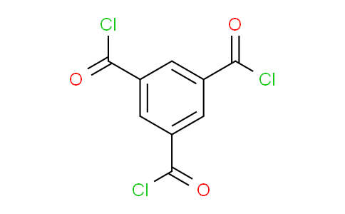 CAS No. 4422-95-1, 1,3,5-Benzenetricarbonyl trichloride