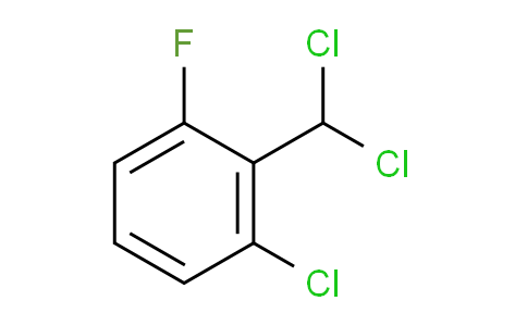 CAS No. 62476-62-4, 1-chloro-2-(dichloromethyl)-3-fluorobenzene