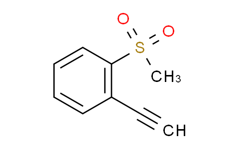 CAS No. 1019928-25-6, 1-ethynyl-2-(methylsulfonyl)benzene
