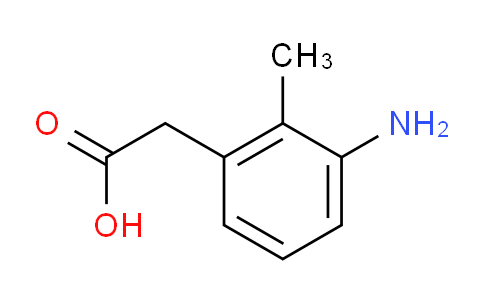 CAS No. 23876-07-5, 2-(3-amino-2-methylphenyl)acetic acid