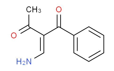 CAS No. 59161-62-5, 2-(Aminomethylene)-1-phenylbutane-1,3-dione