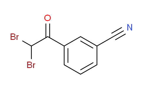 CAS No. 212374-08-8, 3-(2,2-Dibromoacetyl)benzonitrile
