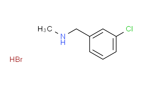 CAS No. 1185292-73-2, N-Methyl-3-chlorobenzylamine hydrobromide