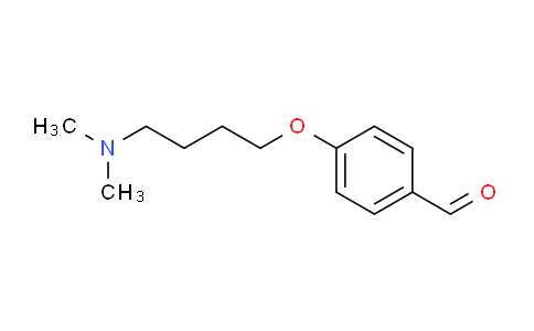 CAS No. 696588-40-6, 4-[4-(dimethylamino)butoxy]benzaldehyde
