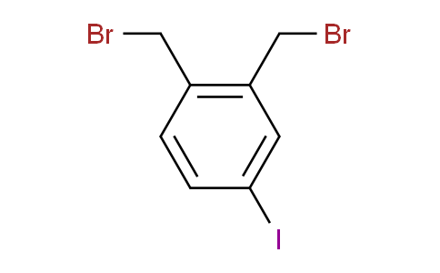 CAS No. 689260-54-6, 1,2-bis(bromomethyl)-4-iodobenzene