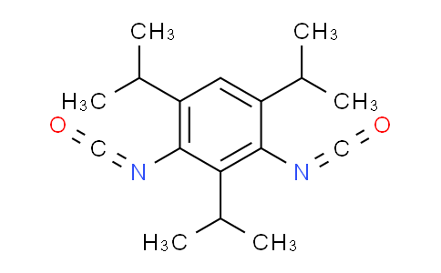 CAS No. 2162-73-4, 2,4-diisocyanato-1,3,5-tri(propan-2-yl)benzene