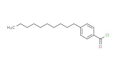 CAS No. 54256-43-8, 4-decylbenzoyl chloride