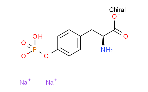 CAS No. 1610350-91-8, disodium;(2S)-2-amino-3-[4-[hydroxy(oxido)phosphoryl]oxyphenyl]propanoate