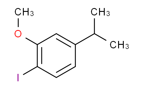 CAS No. 1240304-64-6, 1-Iodo-4-isopropyl-2-methoxybenzene