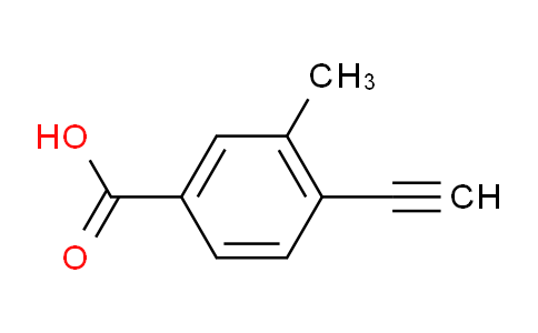CAS No. 1357281-69-6, 4-Ethynyl-3-methylbenzoic acid
