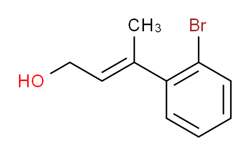 CAS No. 1238945-09-9, (2E)-3-(2-Bromophenyl)-2-buten-1-ol