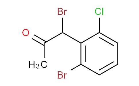 CAS No. 1804386-18-2, 1-Bromo-1-(2-bromo-6-chlorophenyl)propan-2-one