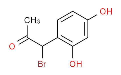 CAS No. 1807050-23-2, 1-Bromo-1-(2,4-dihydroxyphenyl)propan-2-one